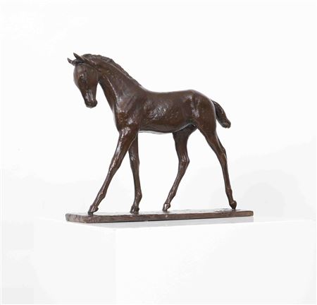 "The trotting foal" 1945