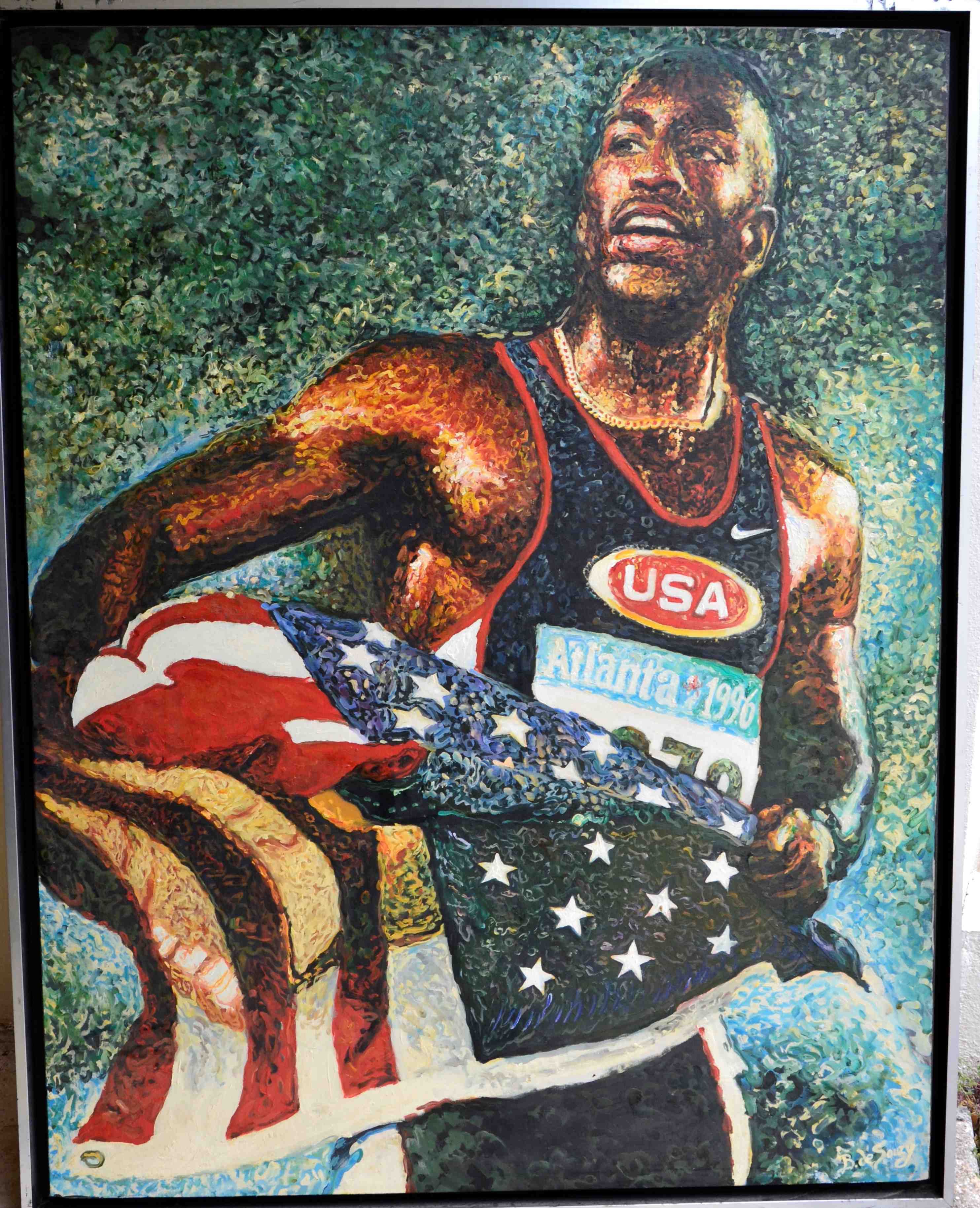 "Mickael Johnson in Atlanta