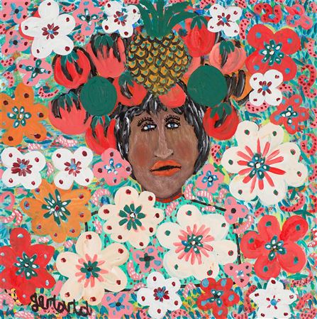 Untitled (Woman with Pineapple)