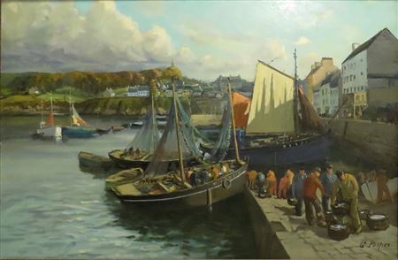 Sample artwork by Gaston Pottier (1885 - 1980), known for painting - View similar artists and auction records