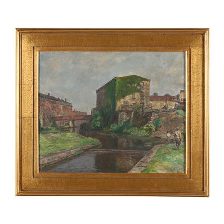 Old Mill and Canal Lock, Manayunk
