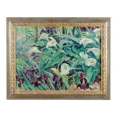 Calla Lilies by Mathilde De Monceau De Bergendael - Auction record, sale price, and art valuation. Compare with similar artists and explore comparable artworks.