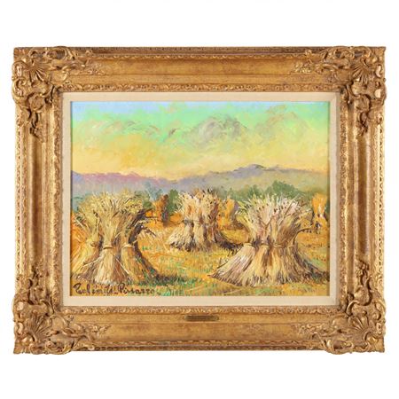 Gerbes de Blés, Soleil Couchant