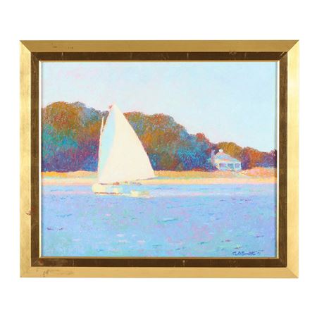 Sunlit Sails by Nancy Braginton-Smith - Auction record, sale price, and art valuation. Compare with similar artists and explore comparable artworks.