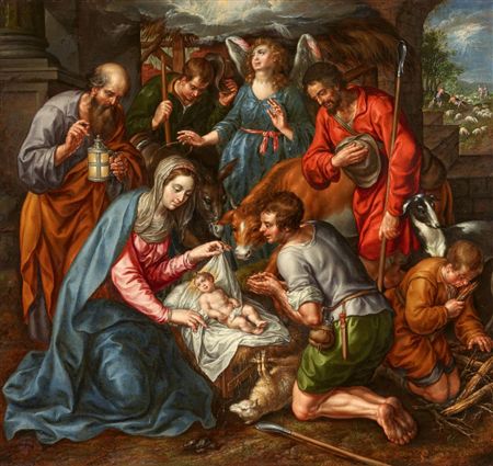 Adoration of the shepherds