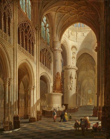 The Cathedral of Burgos by Bernard Neyt - Auction record, sale price, and art valuation. Compare with similar artists and explore comparable artworks.