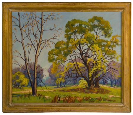 'Willows in Springtime'