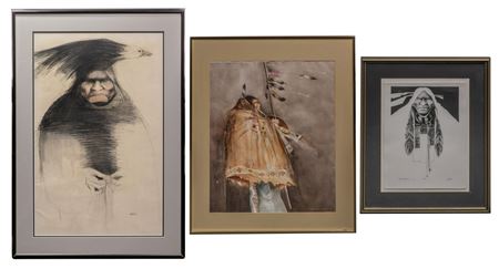 'Bird Song', 'Sand Creek Warrior' and 'Kiowa Dreams'