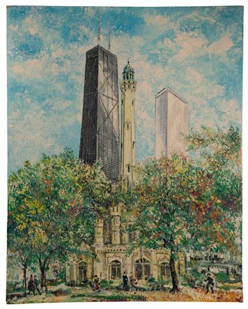 Chicago Water Tower and Hancock Building