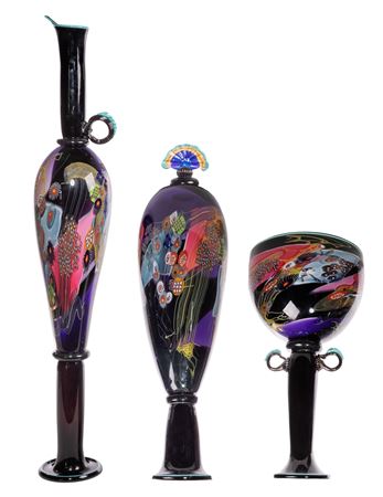 Art Glass Assortment (3)