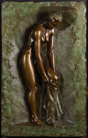 A nude figure