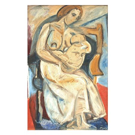 Mother and Child by Jaime de Guzman - Auction record, sale price, and art valuation. Compare with similar artists and explore comparable artworks.