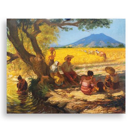 Sample artwork by Jose Pereira (1901 - 1954), known for painting - View similar artists and auction records