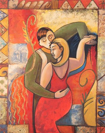 Sample artwork by Cecile Broz (Born 1959), known for painting - View similar artists and auction records