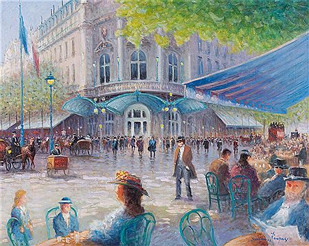 Parisian Street Scene