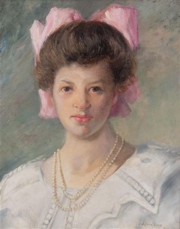 Portrait of a Young Woman by Emma Payne - Auction record, sale price, and art valuation. Compare with similar artists and explore comparable artworks.