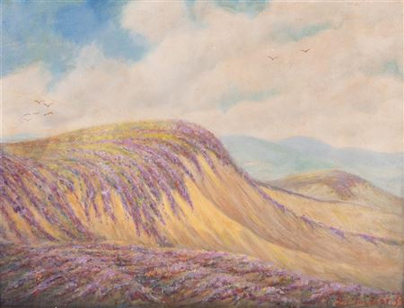 Sample artwork by Zel Talbert (1869 - 1954), known for miniature painter - View similar artists and auction records