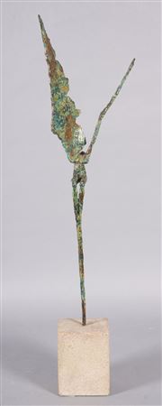 Alado (Winged) by Josep Llovera Bofill - Auction record, sale price, and art valuation. Compare with similar artists and explore comparable artworks.