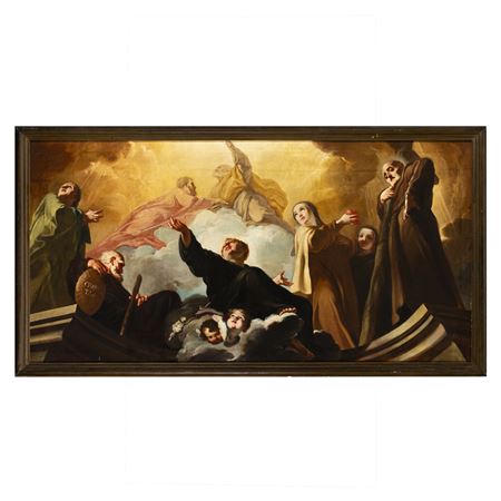 St. Anthony with St. Francis of Paola, Ignatius of Loyola, Veronica Giuliani, Peter and Paul