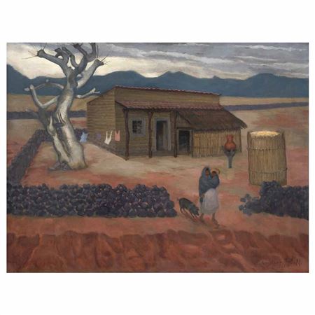 Casita en el camino