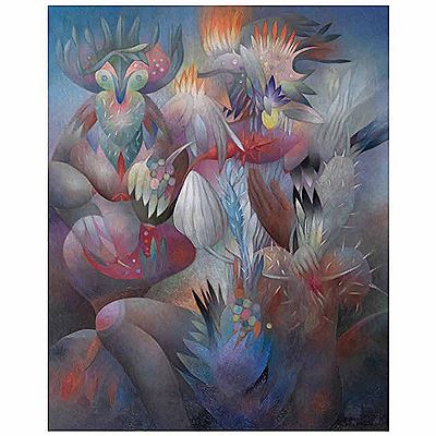 The mysterious flower by Diego Guzman - Auction record, sale price, and art valuation. Compare with similar artists and explore comparable artworks.