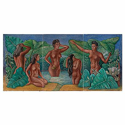 Sample artwork by Arturo Estrada (Born 1925), known for painting - View similar artists and auction records