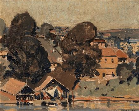 Sample artwork by John L Moore (1897 - 1965), known for painting - View similar artists and auction records