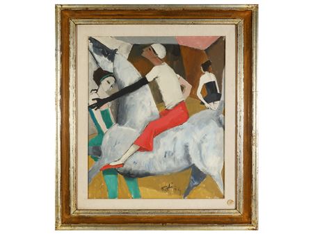 Circus by Bruno Paoli - Auction record, sale price, and art valuation. Compare with similar artists and explore comparable artworks.