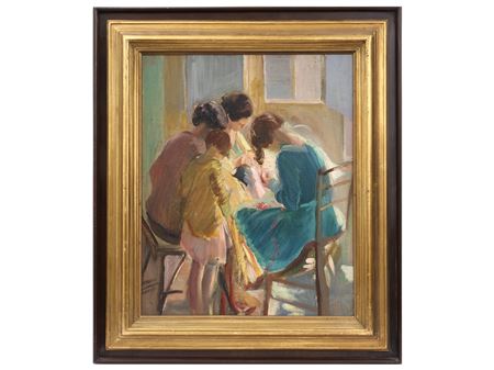 Il corredo by Gaetano Spinelli - Auction record, sale price, and art valuation. Compare with similar artists and explore comparable artworks.
