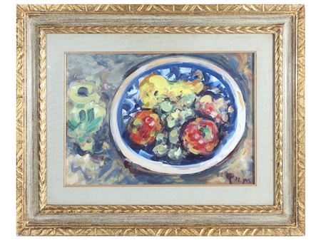 Still life with fruit by Enzo Pregno - Auction record, sale price, and art valuation. Compare with similar artists and explore comparable artworks.