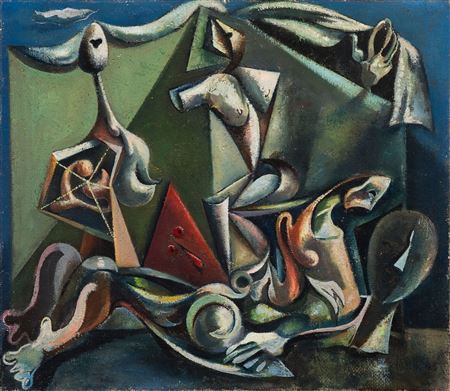 "Surrealist composition"