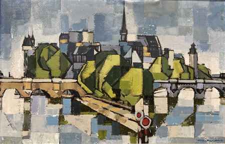 ÎLE DE LA CITÉ, PARIS by Gerald Parkinson - Auction record, sale price, and art valuation. Compare with similar artists and explore comparable artworks.