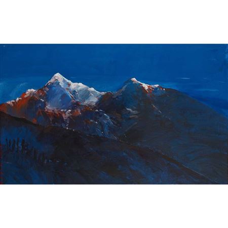 Dhulgagari by Robert Andrew Parker - Auction record, sale price, and art valuation. Compare with similar artists and explore comparable artworks.