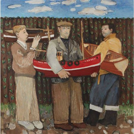 Well Met by John Garden Boyd - Auction record, sale price, and art valuation. Compare with similar artists and explore comparable artworks.