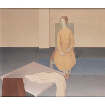 Seated Woman at a Table
