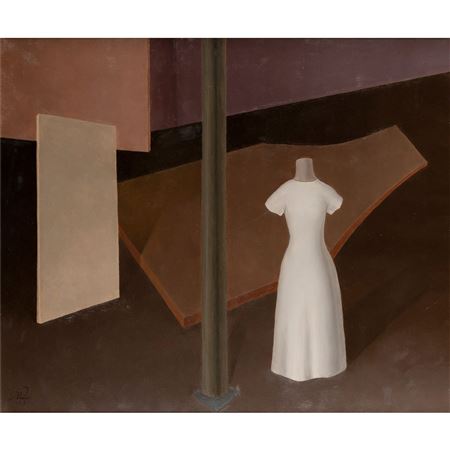 The Dress-maker's Mannequin, 1969 by Albert Reuss - Auction record, sale price, and art valuation. Compare with similar artists and explore comparable artworks.
