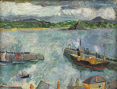 Old Pier, Newlyn by Adrian Ryan - Auction record, sale price, and art valuation. Compare with similar artists and explore comparable artworks.