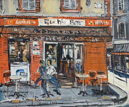 Sample artwork by Remy Peyranne (Born 1910), known for painting - View similar artists and auction records
