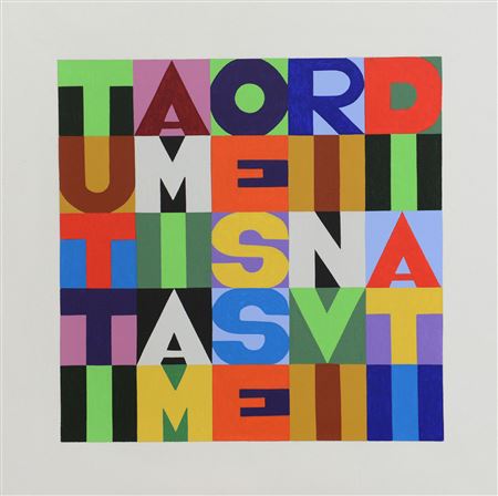 In Boetti we all love to be envied, 2012