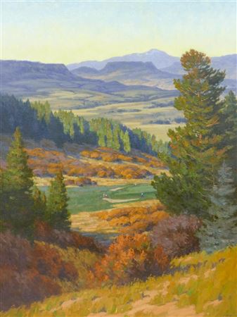 AUTUMN VIEW FROM CASTLE PINES
