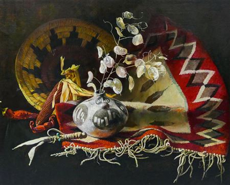 STILL LIFE WITH BASKET