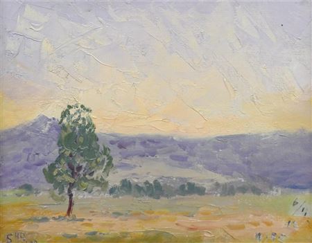 ''JUNE 11, 1918 5:40AM'' (LANDSCAPE)