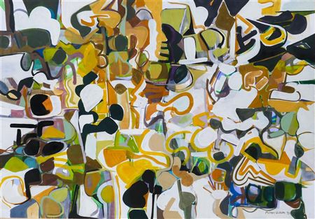 ''UNTITLED'' (LARGE ABSTRACT)