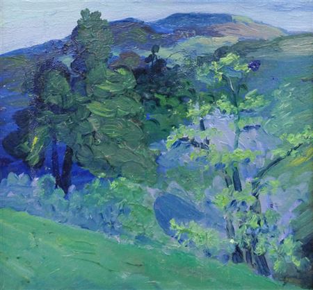 SUMMER TREES by Clara Stephens - Auction record, sale price, and art valuation. Compare with similar artists and explore comparable artworks.