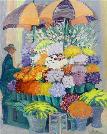 ''FLOWER STAND'' (PIKE PLACE MARKER)