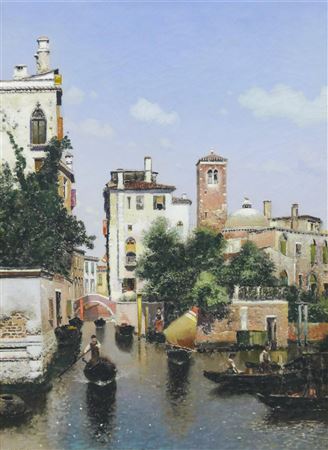 VENETIAN CANAL SCENE
