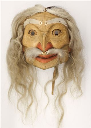'Elder Portrait'' 1970's Cedar Mask