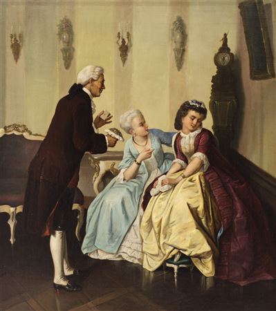 ''Interior Courting Scene''