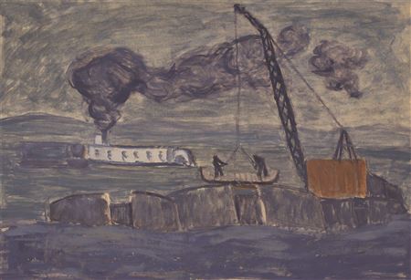 ''Steamboat and Dredge''