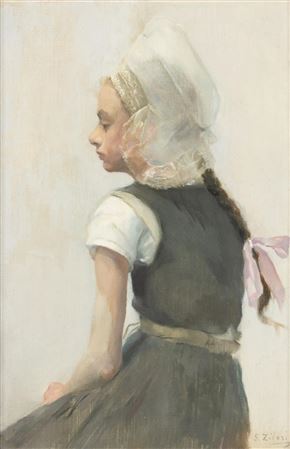 Sample artwork by Ann Susan Zileri (1864 - 1965), known for painting - View similar artists and auction records